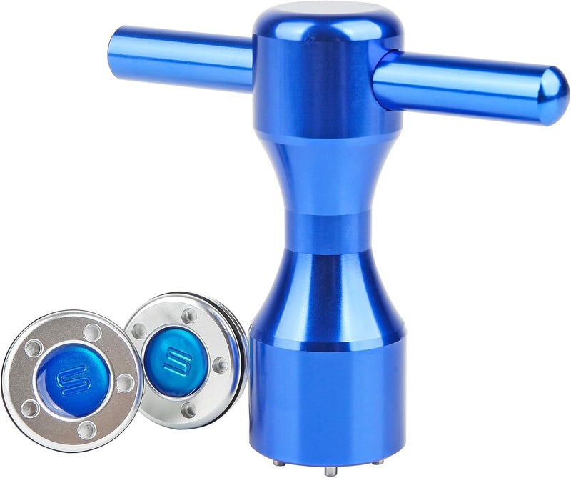 FoFoFo Golf Putter Weights Compatible with Scotty Cameron 2pcs Blue 5g/10g/15g/20g/25g/30g/35g/40g/45g with Wrench Kit Set Compatible with Titleist Scotty Cameron Putter Newport - Image 1